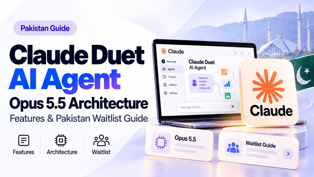 Claude Duet AI Agent: Features, Opus 5.5 Architecture & Pakistan Waitlist Guide