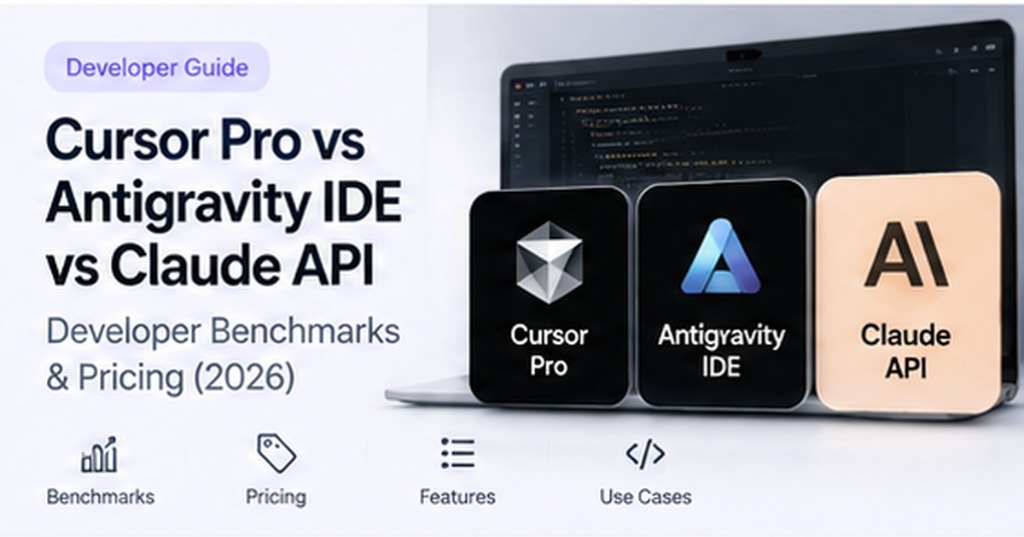 Cursor Pro vs Antigravity IDE vs Claude API: Developer Benchmarks & Pricing (2026)