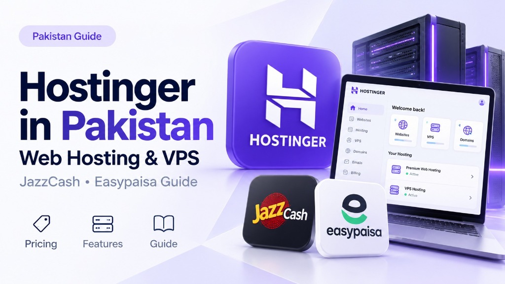 How to Buy Hostinger Web Hosting & VPS in Pakistan Without Credit Card (JazzCash & Easypaisa Guide)