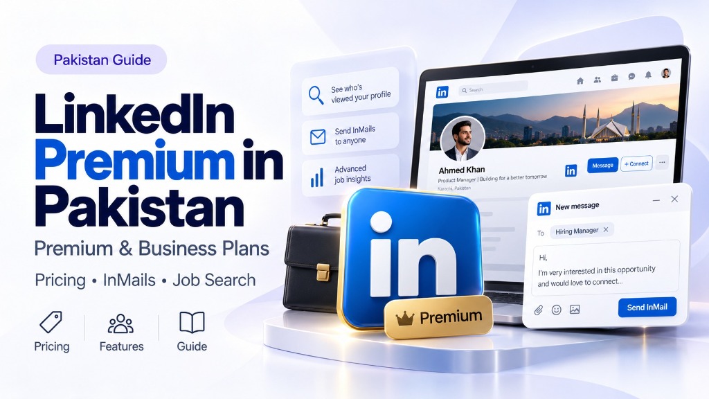 How to Buy LinkedIn Premium & Business in Pakistan (Price, InMails, and Job Search Advantage)