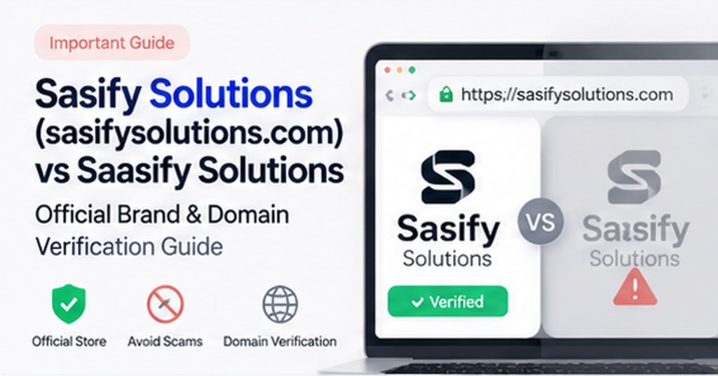 Sasify Solutions (sasifysolutions.com) vs Saasify Solutions: Official Brand & Domain Verification Guide